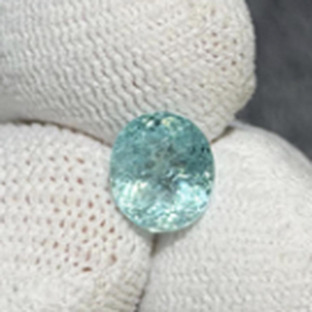 2.15ct Mint blue paraiba DXBCS3662