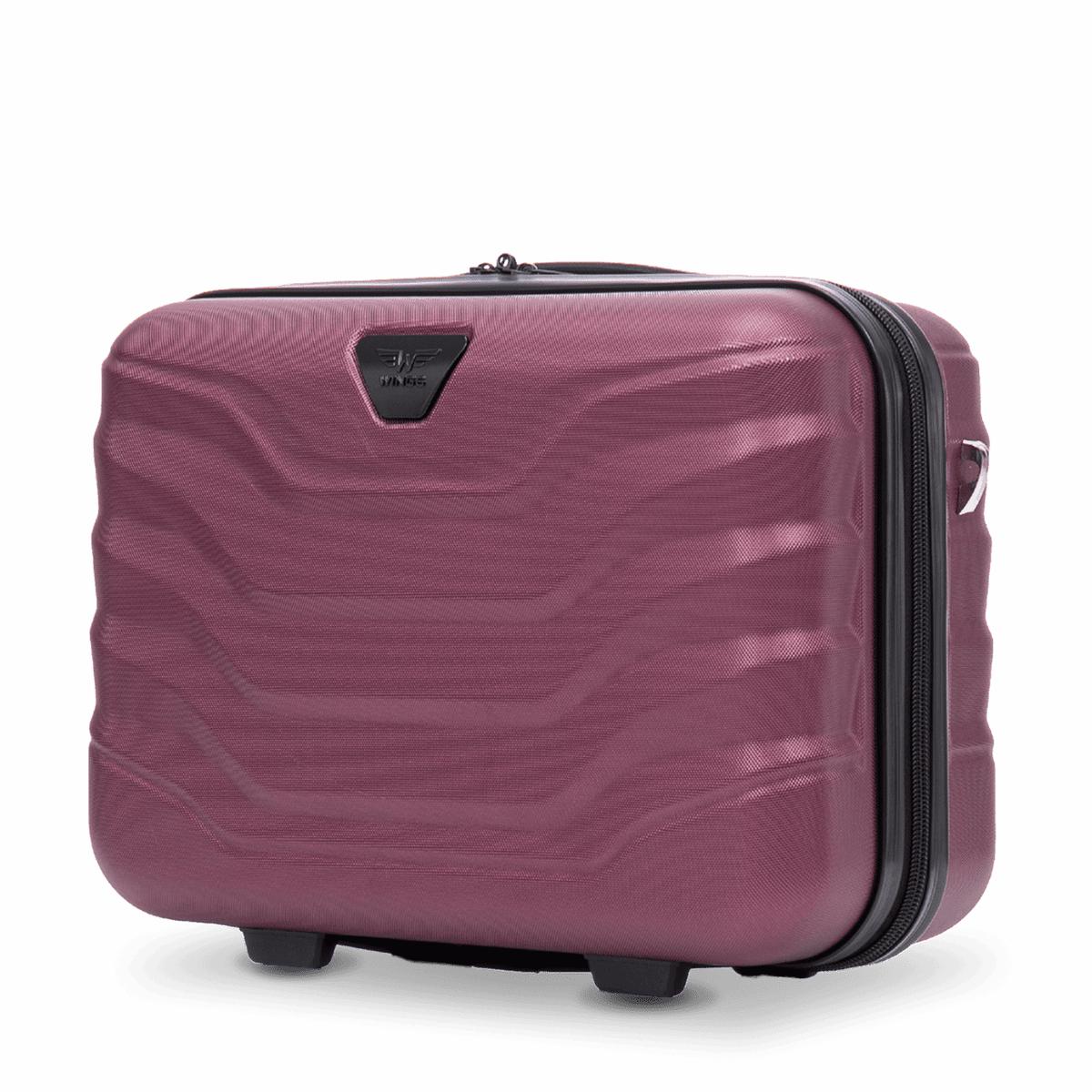 Travel case Wings PEAFOWL cosmetic bag 14" BURGUNDY