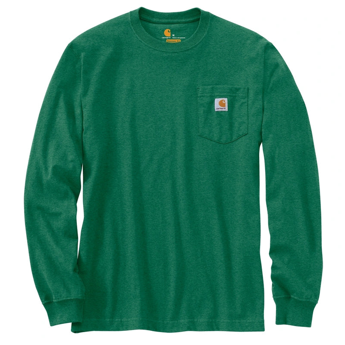 Carhartt Loose Fit Heavyweight L/S Pocket Tee North Wood Heather