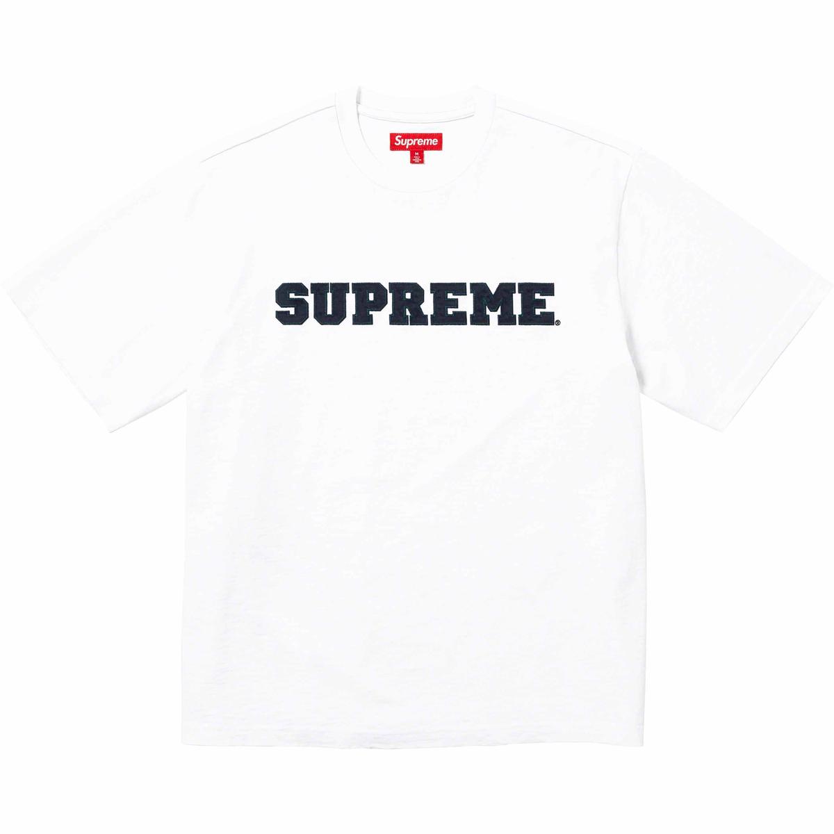 Collegiate S/S Top White