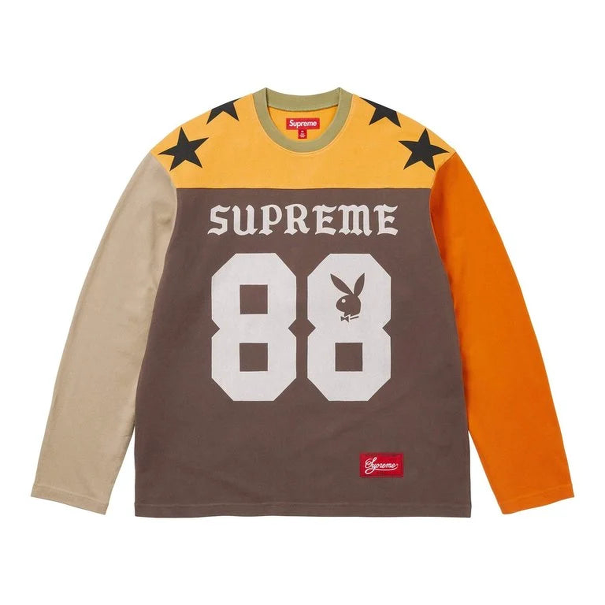 Supreme Playboy LS Football Top Multi