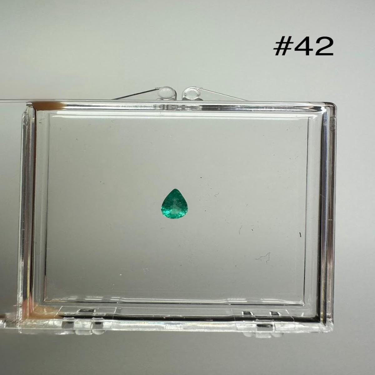 0.48ct BRAZIL PARAIBA PEAR  DXBCS3796