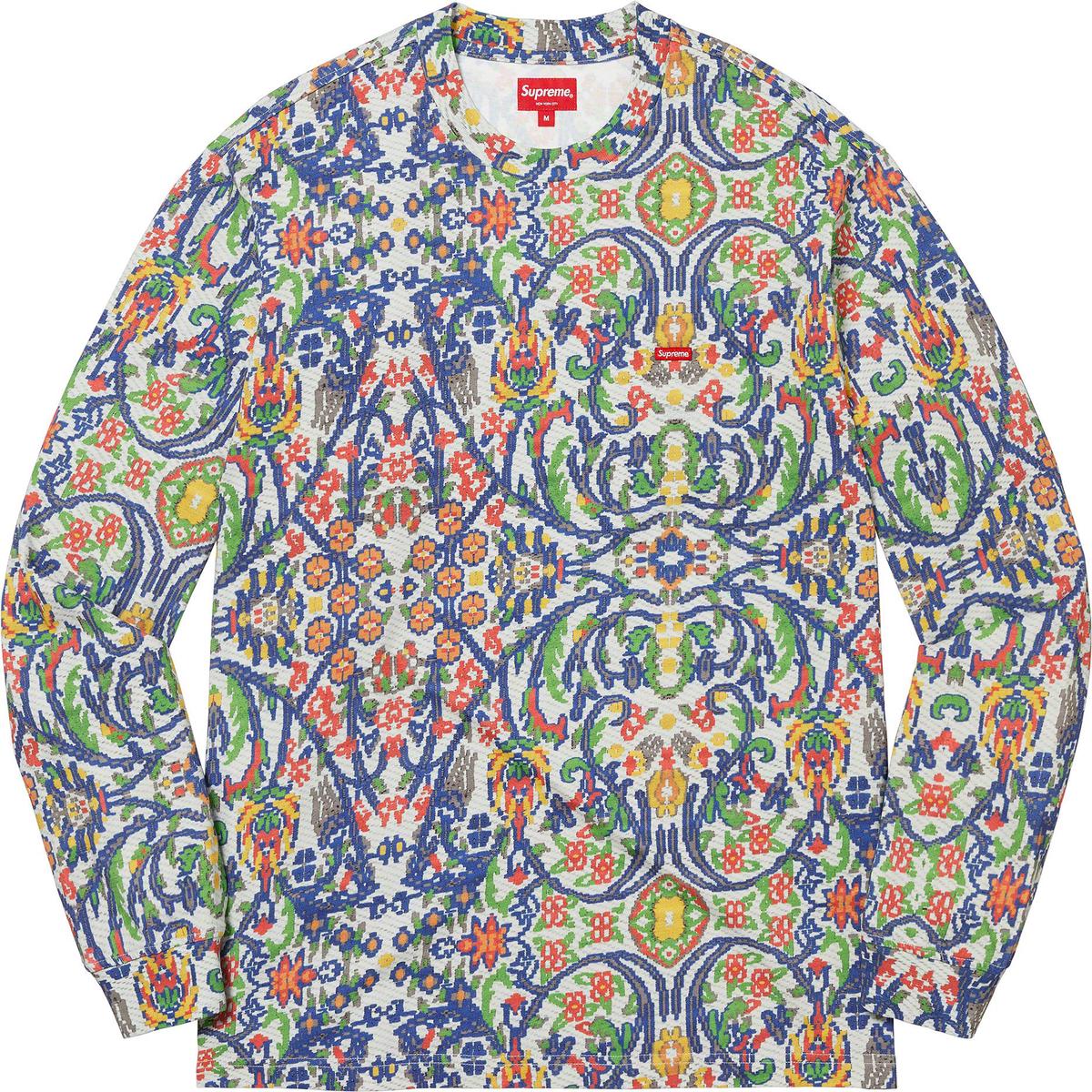 SS 23Supreme Small Box L/S Tee Tapestry