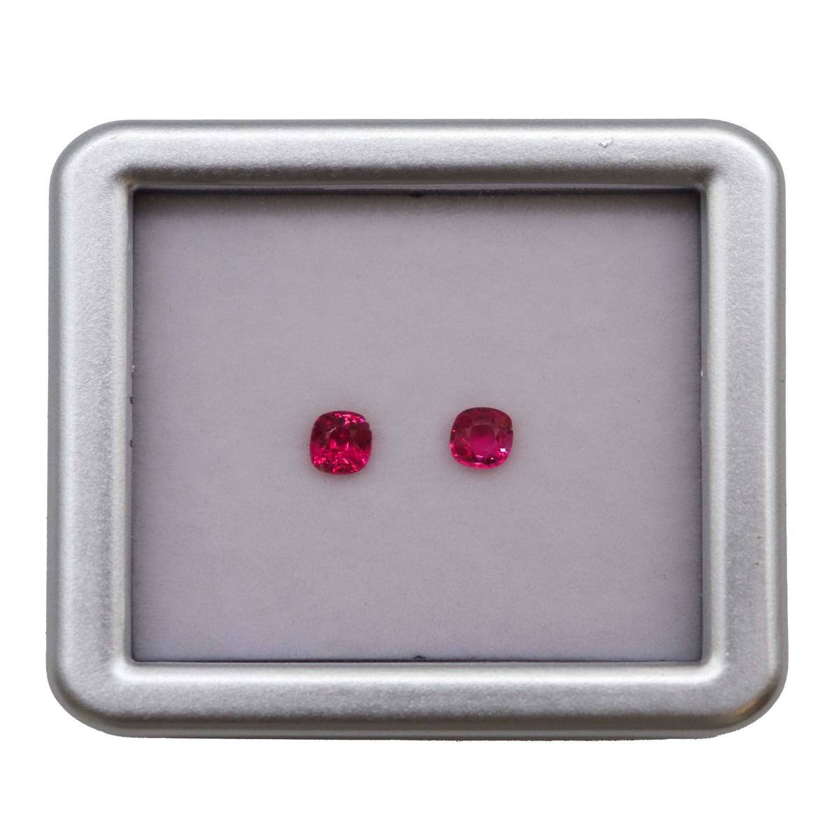 0.56ct Jedi Spinel PAIR DXBCD0724