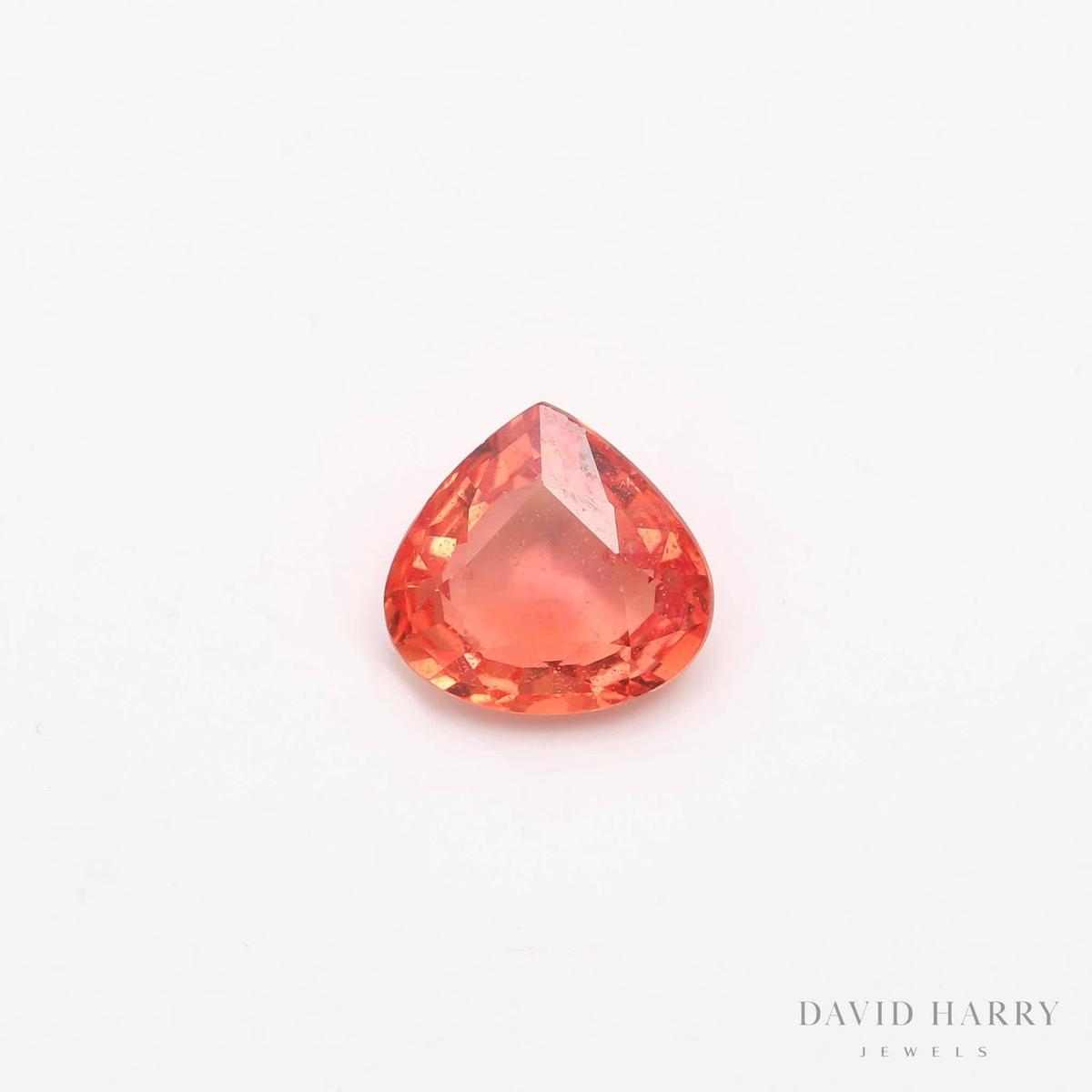 1.235ct Ceylon Orange Sapphire