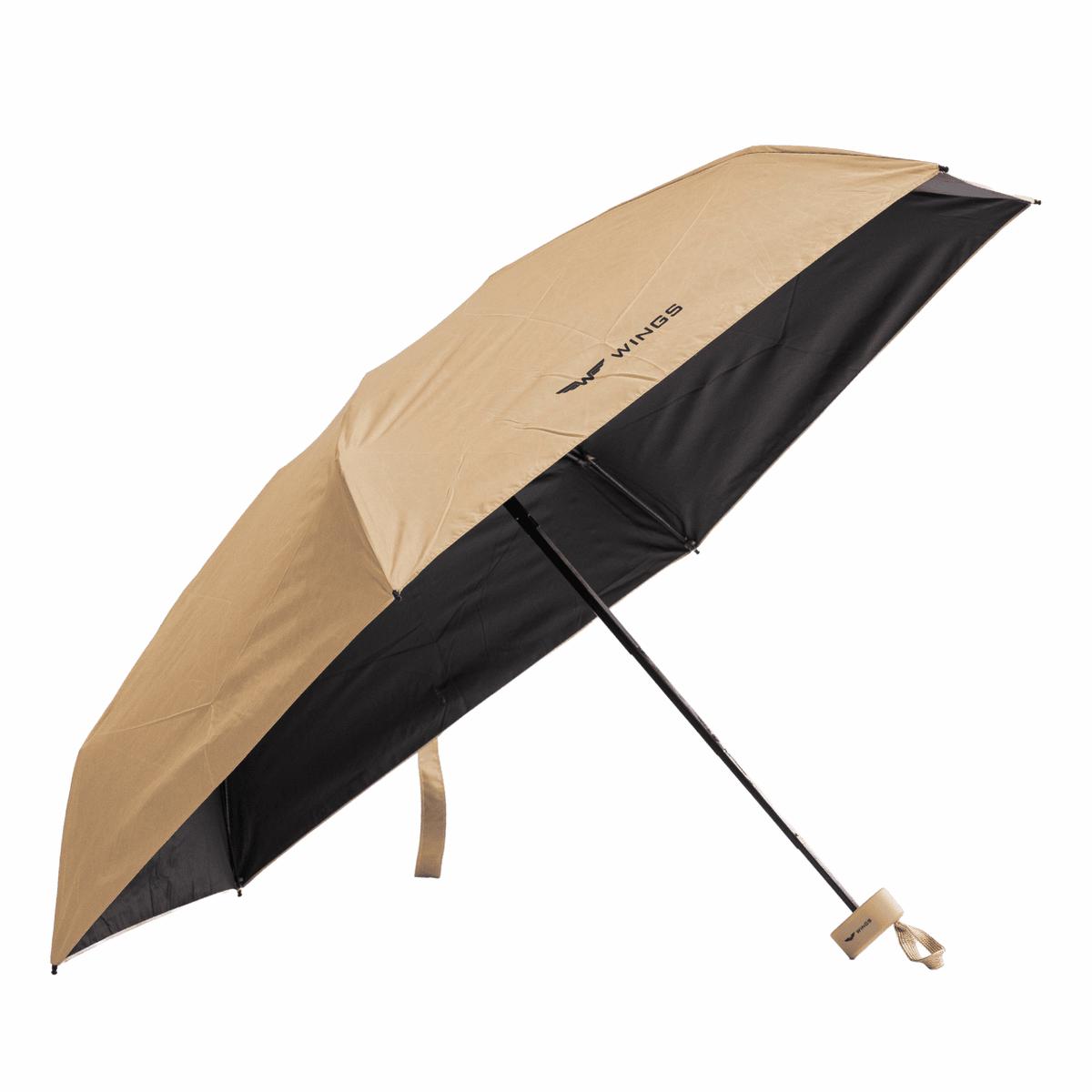 WINGS KHAKI Pocket Umbrella